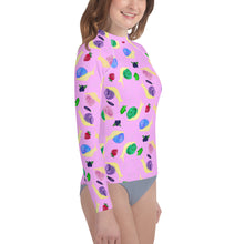 Load image into Gallery viewer, Youth Snail Rash Guard