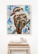 Load image into Gallery viewer, ‘Kooka’ Kookaburra wall print