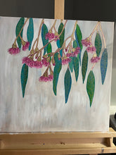 Load image into Gallery viewer, “Gold Gums”- Original Acrylic Impasto Painting