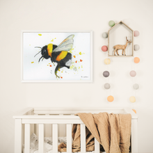 Load image into Gallery viewer, Bee Wall Art Print