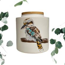 Load image into Gallery viewer, Set of 3 Hand Painted Canisters