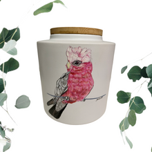 Load image into Gallery viewer, Set of 3 Hand Painted Canisters