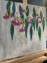 Load image into Gallery viewer, “Gold Gums”- Original Acrylic Impasto Painting