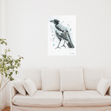 Load image into Gallery viewer, Magpie wall print