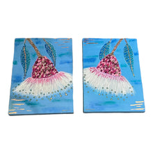 Load image into Gallery viewer, ‘Candy Gums’ original Acrylic Paintings - Set of 2