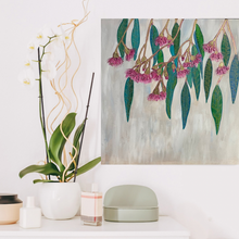 Load image into Gallery viewer, “Gold Gums”- Original Acrylic Impasto Painting