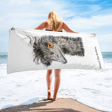 Load image into Gallery viewer, Wolly the Emu Beach Towel