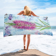 Load image into Gallery viewer, Bottle Brush Beach Towel