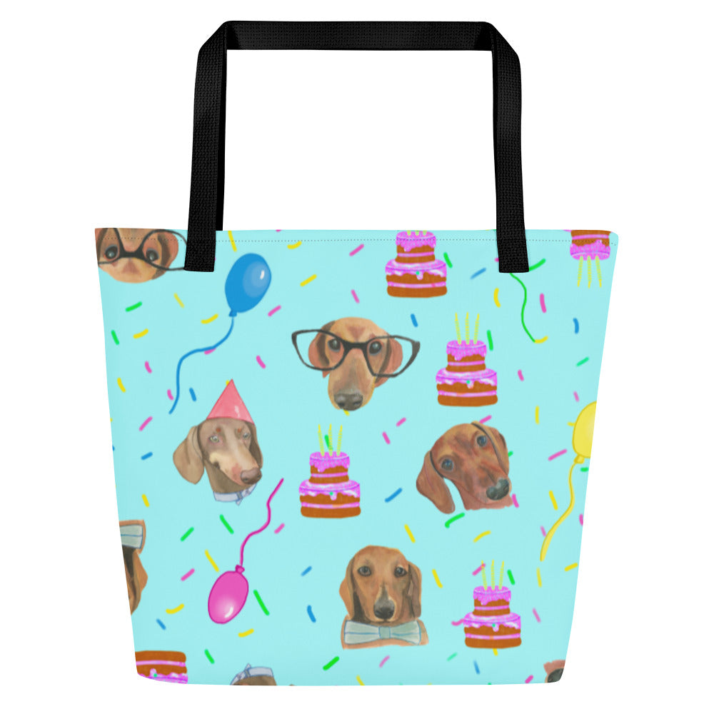 Party Pups Beach Bag