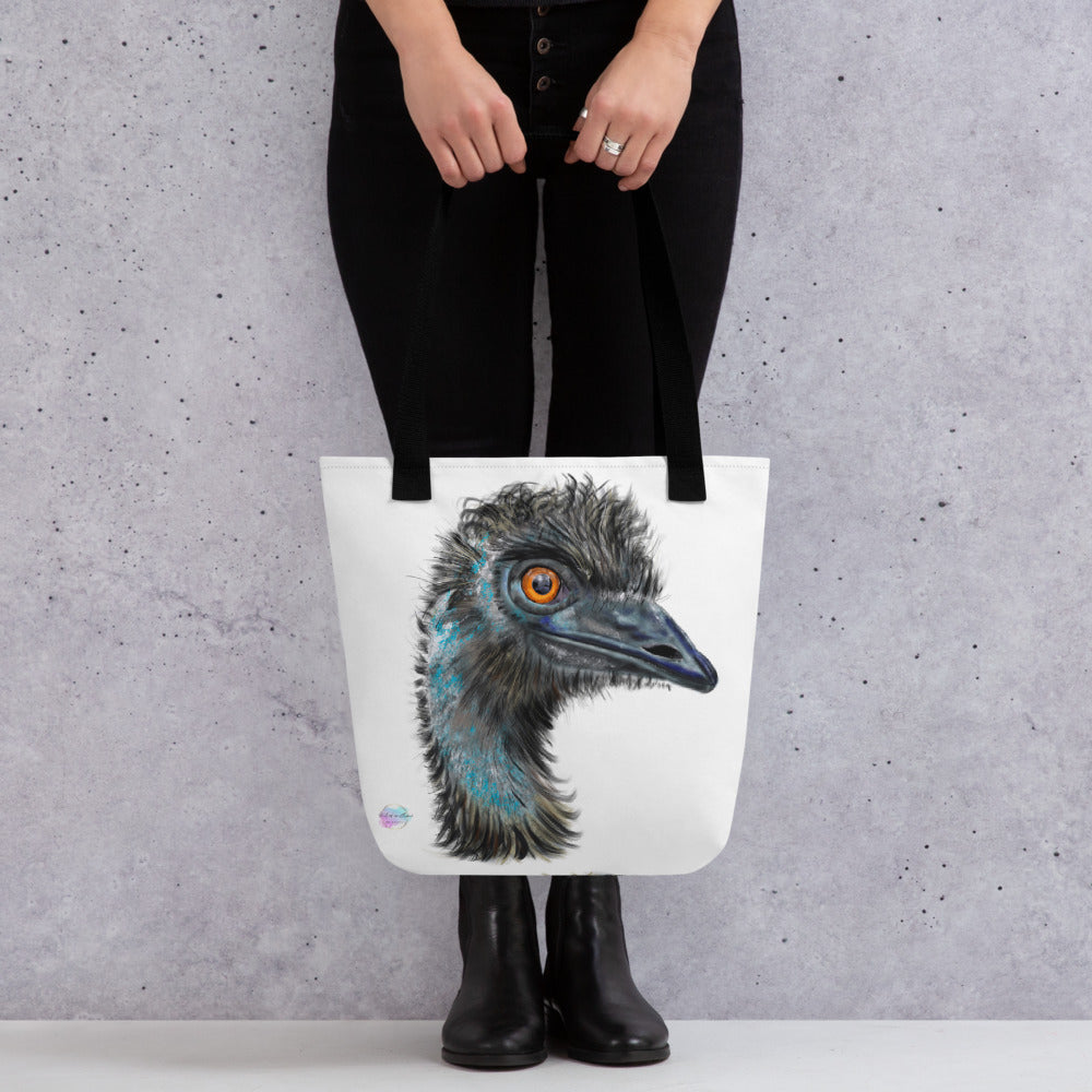 Blue the Emu Tote Bag