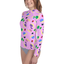 Load image into Gallery viewer, Youth Snail Rash Guard

