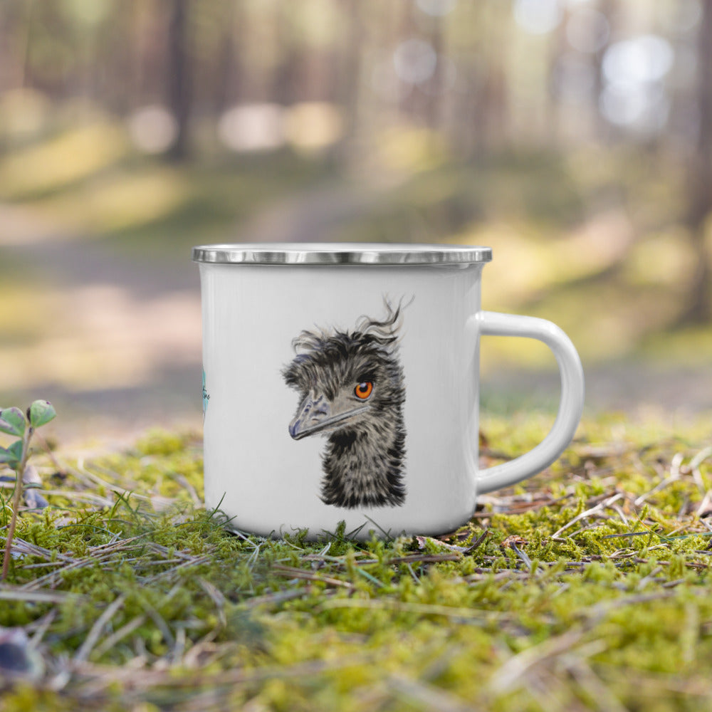 Wolly Emu Camping Mug
