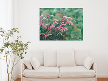 Load image into Gallery viewer, ‘Windy Grasses’ is an original acrylic canvas painting. It measures 91.4 x 121.9cm and is a beautiful statement piece.       As a child Toni grew up in the bush and there was nothing better on a hot day, than a gently breeze to cool you down. You always knew when it was coming by the way the grasses moved. This was her inspiration for &#39;Windy Grasses&#39;. 
