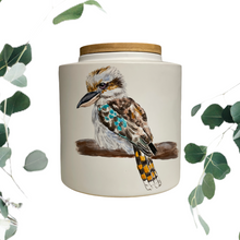 Load image into Gallery viewer, Set of 3 Hand Painted Canisters
