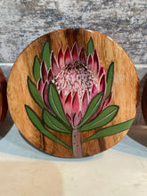 Load image into Gallery viewer, Hand painted Protea Coasters
