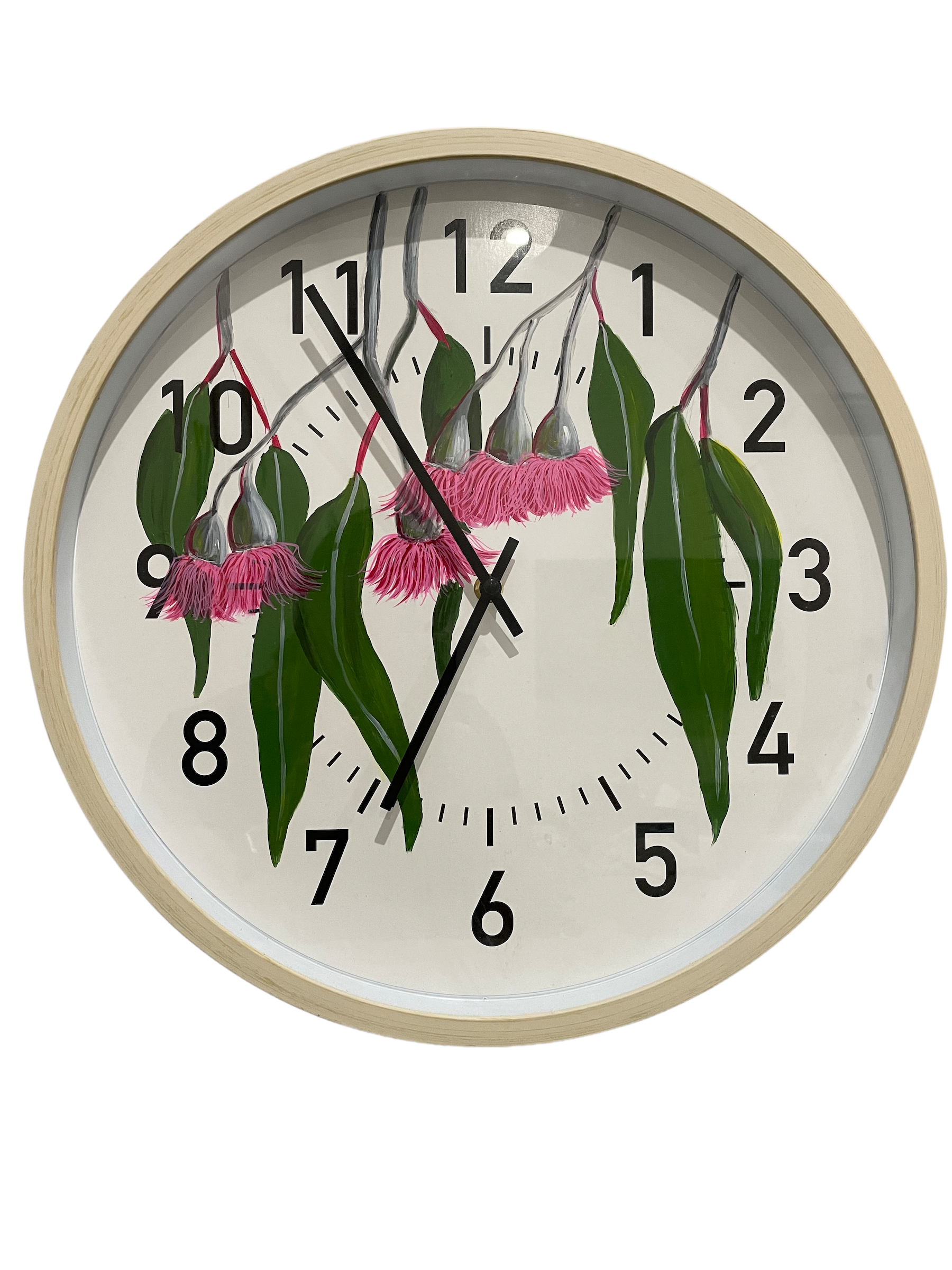 Gum Blossom Clock – Etched in Stone and Artistry
