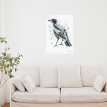 Load image into Gallery viewer, Magpie wall print
