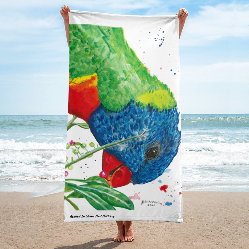 Lorikeet Beach Towel