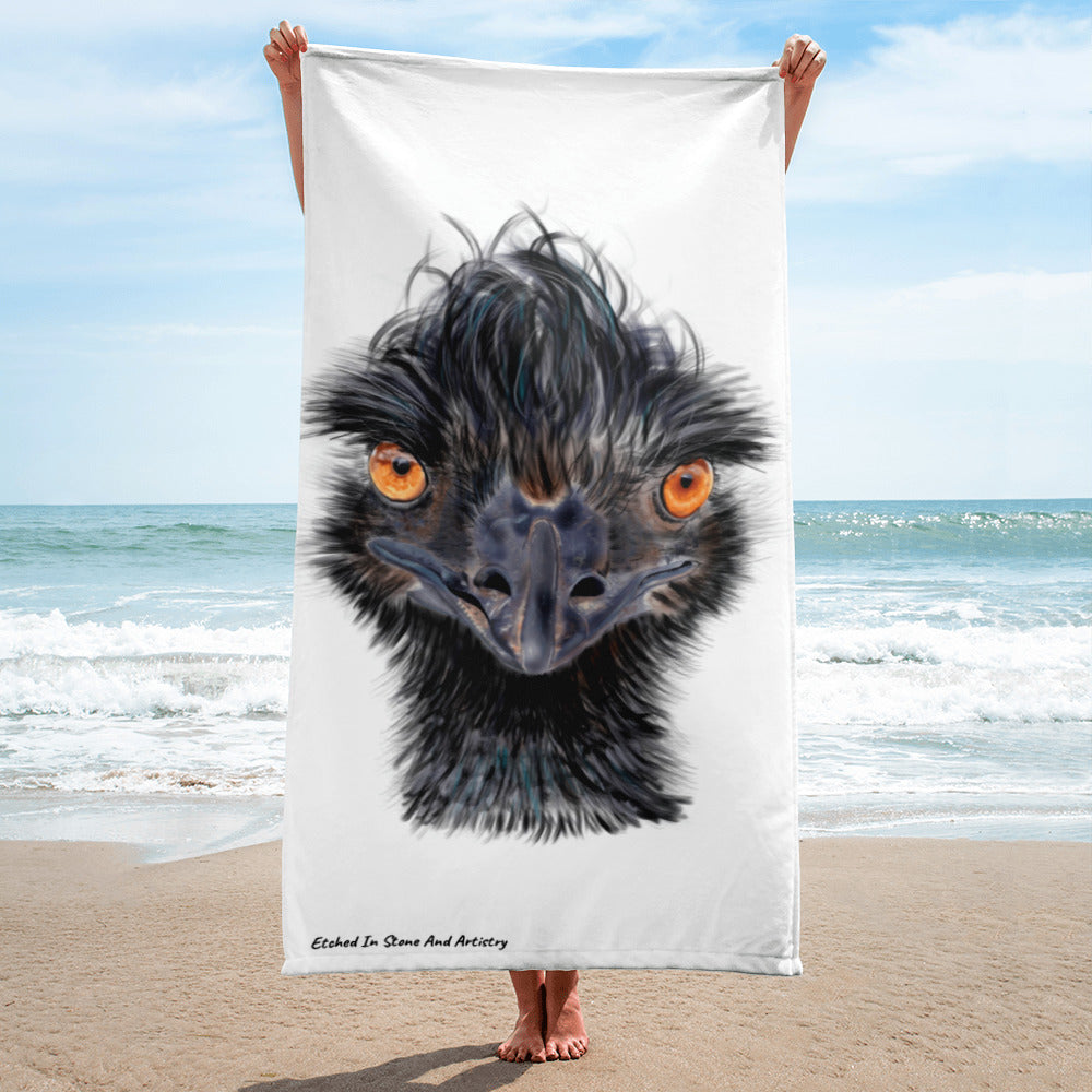 Emu Beach Towel
