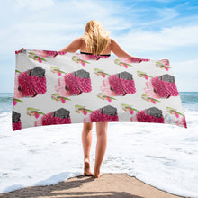 Load image into Gallery viewer, Pink Galah Beach Towel
