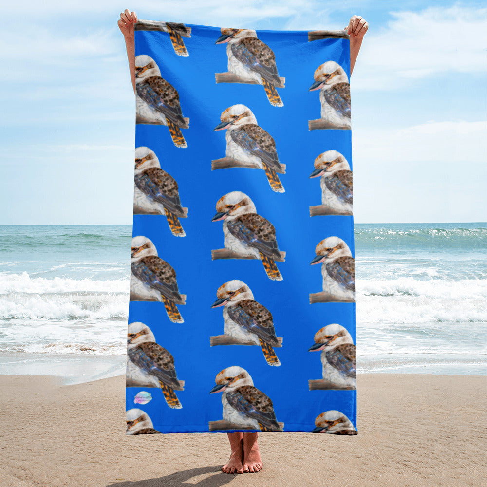 Kookaburra Beach Towel