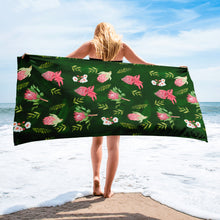 Load image into Gallery viewer, Australian Native Flower Beach Towel
