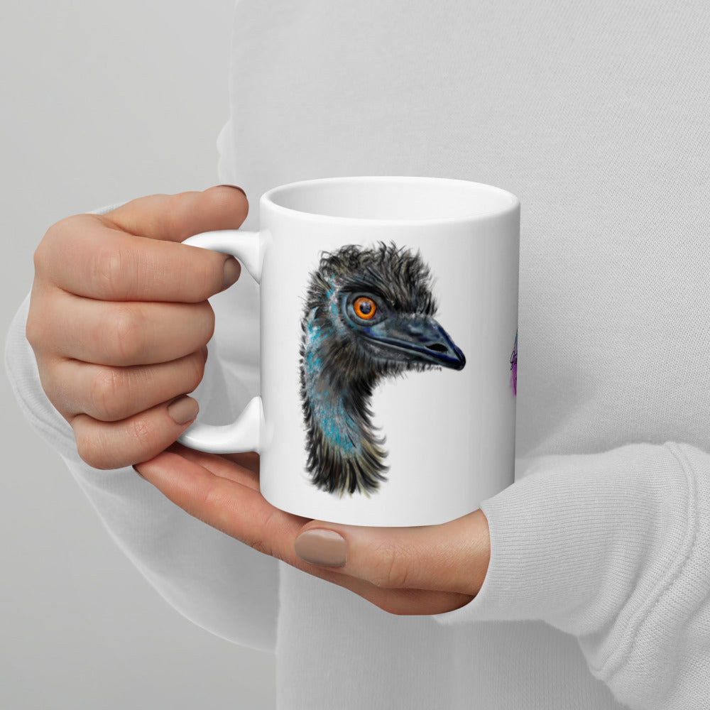 Blue the Emu Mug